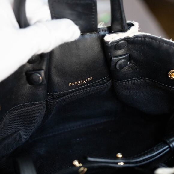 DeMellier Raffia Mini New York Bag - Picture 8 of 10